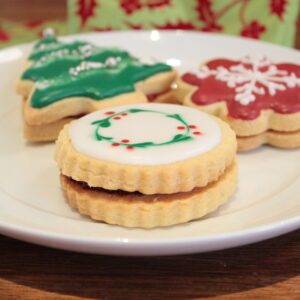 Cookie Decorating Christmas Theme