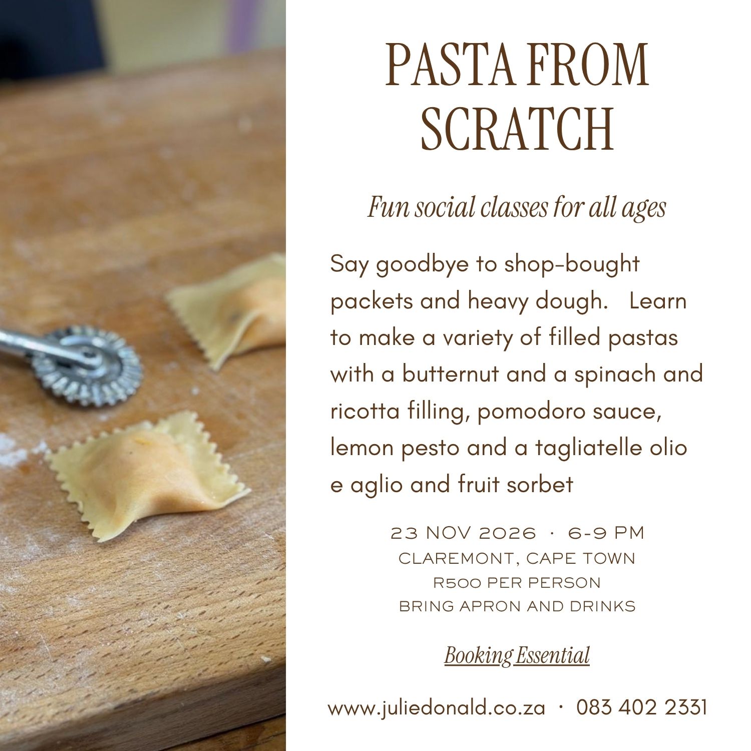 Pasta Class
