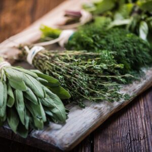 Winter herb gardening