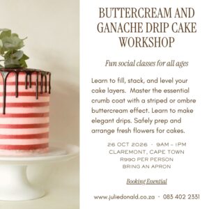 Buttercream and Drip Class