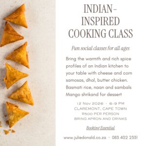 Indian-inspired Cooking