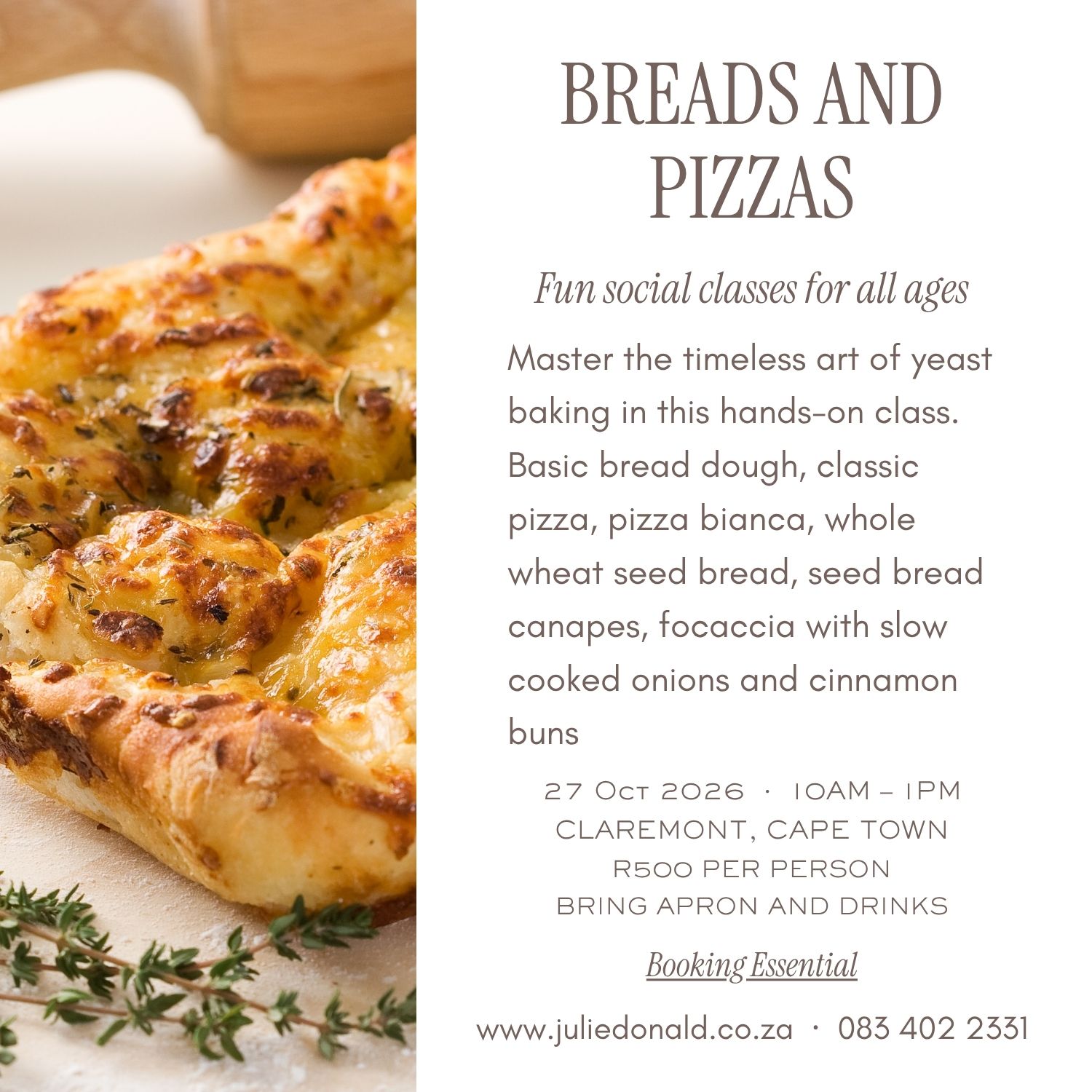 Breads and Pizza