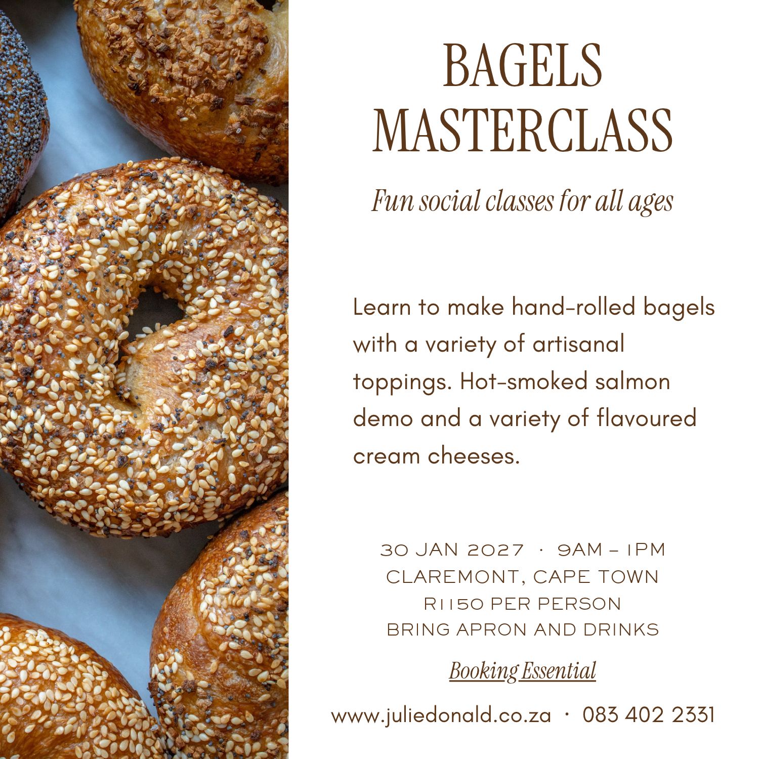 Bagels Masterclass