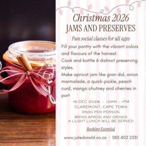 Festive Jams, Pickles and Preserves