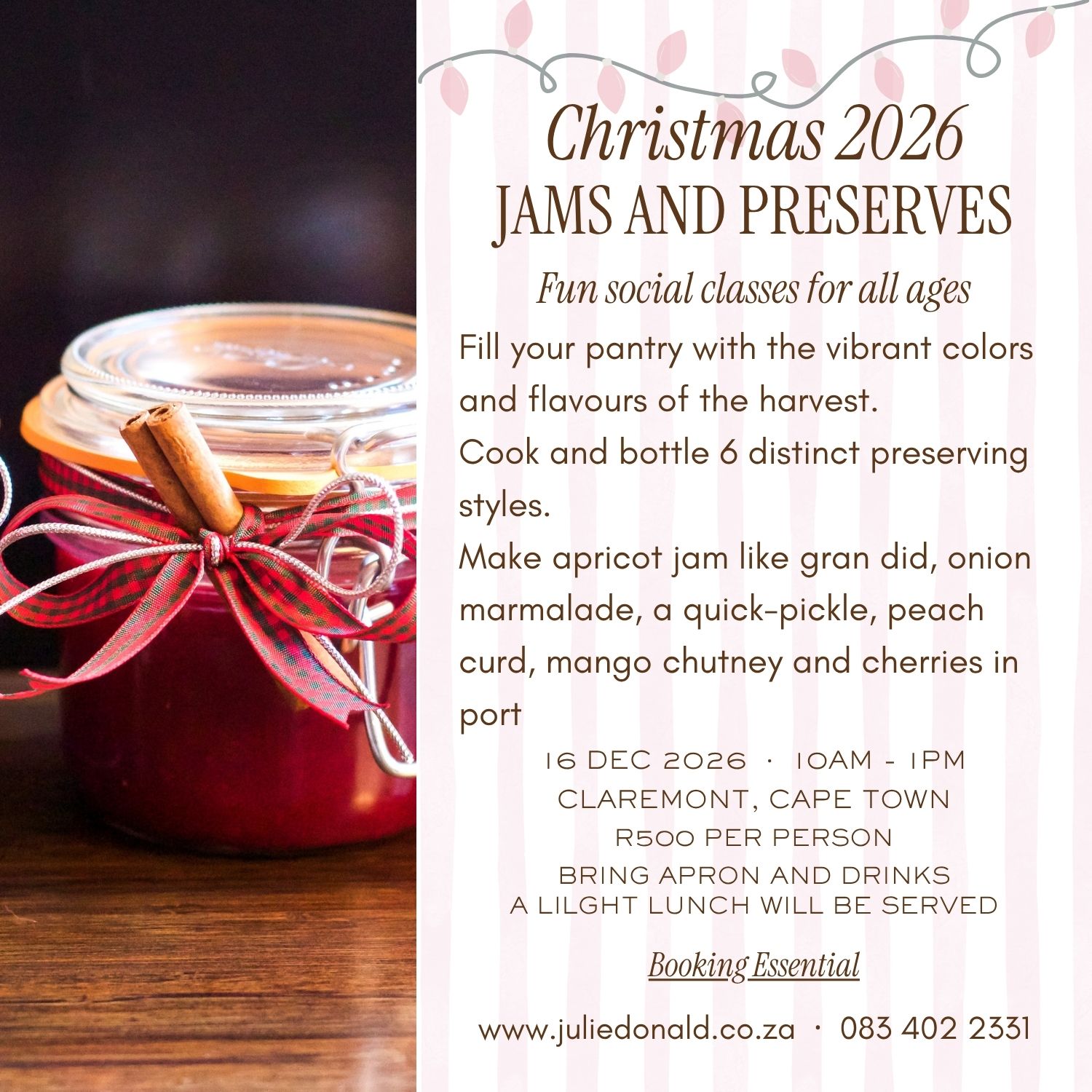 Festive Jams, Pickles and Preserves