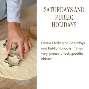 Saturdays and Holidays